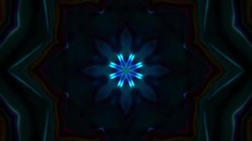 Abstract kaleidoscope animation, Mandala background movie, Geometric background video