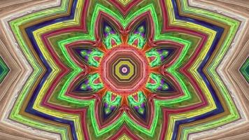 Kaleidoscope animation, Mandala art movie video