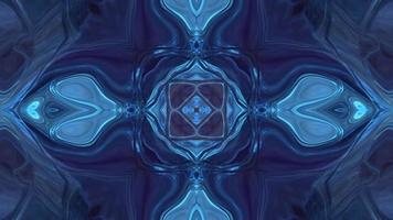 Kaleidoscope animation, Abstract geometric video, Mandala motion graphic video