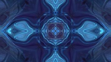 Kaleidoscope animation, Abstract geometric video, Mandala motion graphic video