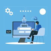 Search Engine Optimization Vector