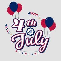 nosotros monumento día patriota orgulloso etiqueta americano bandera y símbolos nacional independencia día 4to julio vector