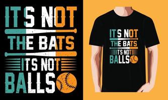 It's not the bats its not ball vector