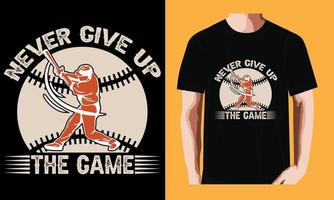 Never give up the game vector