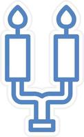 Candlestick Vector Icon Style