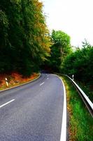 rural otoño la carretera foto