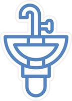 Sink Vector Icon Style