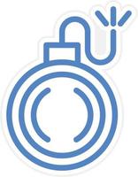 Bomb Vector Icon Style