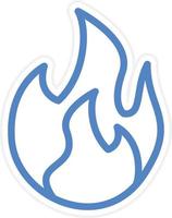 Fire Vector Icon Style