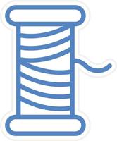 Spool Vector Icon Style
