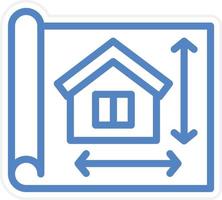 Blueprint Vector Icon Style