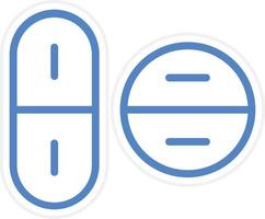 Pills Vector Icon Style