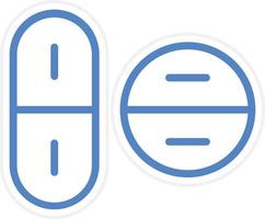 Pills Vector Icon Style