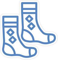 Socks Vector Icon Style