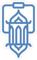 Lantern Vector Icon Style