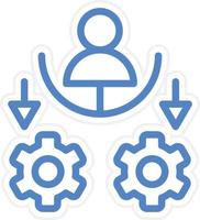 Management Vector Icon Style