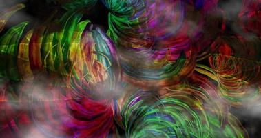 abstrakt flytande bakgrund animation, abstrakt vågig holografiska bakgrund film, lutning textur bakgrund video