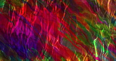 abstrato líquido fundo animação, abstrato ondulado holográfico fundo filme, gradiente textura fundo video