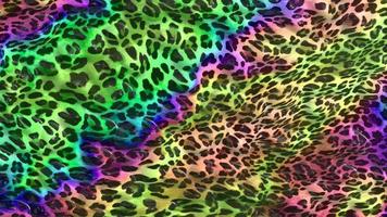 motif de peau de léopard style abstrait, tissu textile et de mode, texture de style vintage, fond de peau d'animal, motif d'impression textile conçu par léopard, conception abstraite de texture de léopard video