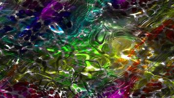 Abstract liquid background animation, Abstract wavy holographic background movie, Gradient texture background video