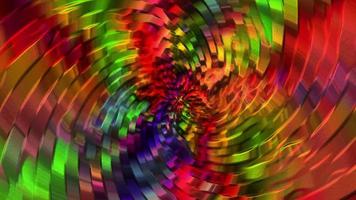 abstrakt flytande bakgrund animation, abstrakt vågig holografiska bakgrund film, lutning textur bakgrund video