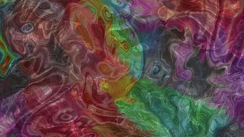 abstrakt flytande bakgrund animation, abstrakt vågig holografiska bakgrund film, lutning textur bakgrund video