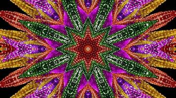 Kaleidoscope animation, Mandala art movie video