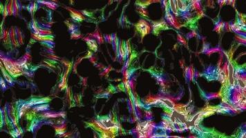 abstrakt färgrik animation. Flerfärgad holografiska flytande bakgrund. skön lutning textur, rör på sig abstrakt flerfärgad bakgrund video