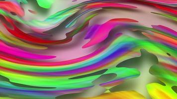 abstrato girando fundo, abstrato colorida animação. multicolorido líquido fundo. lindo gradiente textura, comovente abstrato multicolorido fundo video