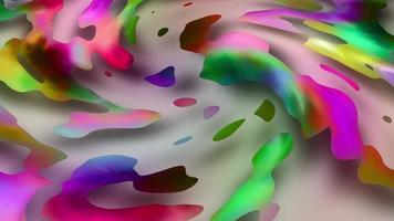 Abstract twirling background, Abstract colorful animation. Multicolor liquid background. Beautiful gradient texture, Moving abstract multicolored background video