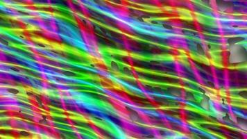 Abstract colorful animation. Multicolor holographic liquid background. Beautiful gradient texture, Moving abstract multicolored background video