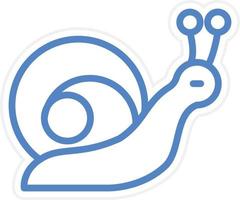 Snail Vector Icon Style