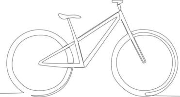 Eco-friendly bike illustration vector