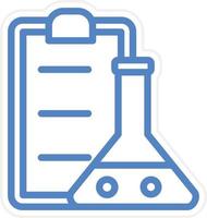 Lab Report Vector Icon Style