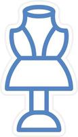 Mannequin Vector Icon Style