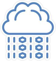 Hail Vector Icon Style