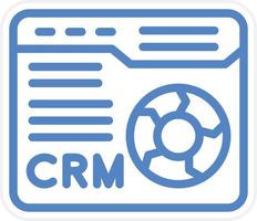 CRM Vector Icon Style