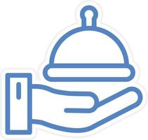 Room service Vector Icon Style