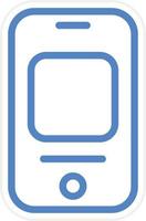 Mobile App Vector Icon Style