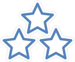 Stars Vector Icon Style