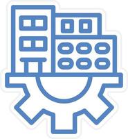 Infrastructure Vector Icon Style