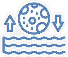 Tide Vector Icon Style