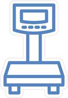Weight Scale Vector Icon Style
