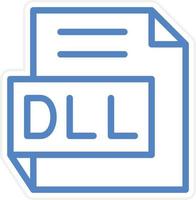 DLL Vector Icon Style