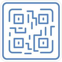 QR Code Vector Icon Style