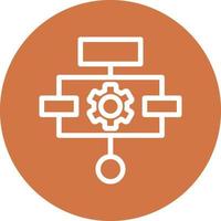 Algorithm Vector Icon Design