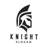 Stunning logo design that features a Spartan knight helmet. This logo design perfectly captures the strength and courage of the Spartan warriors. vector