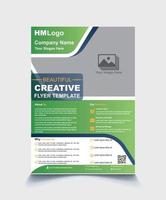 Modern corporate template design in A4. Can be use to flyer, book cover, brochure, annual report, corporate presentation, portfolio, magazine, poster, banner, website. Free vector