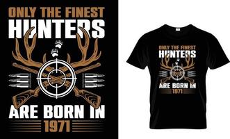 hunting t shirt design vector