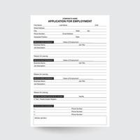 Application for Employment,Application Form,Employment Contract,Editable Employment,Employee Application,Employment Tracker,Employment Worksheet,Work Application From,Company Employment From vector